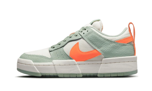Overkicks - Nike Dunk Low Disrupt Sea Glass Hyper Crimson (DJ3077-001) - vista lateral