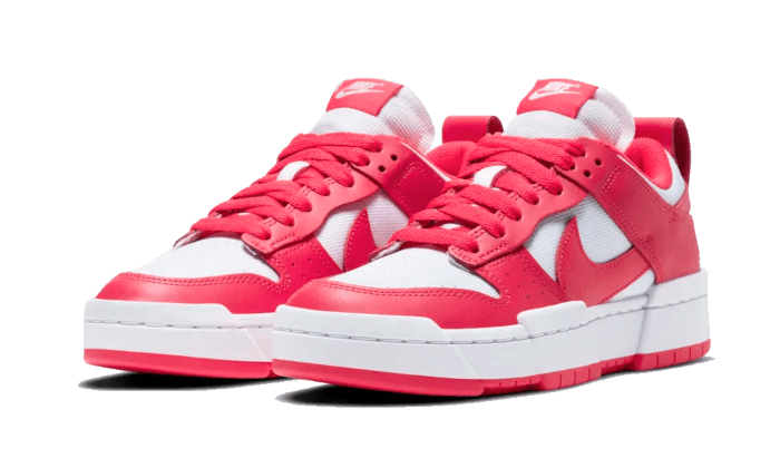 Overkicks - Nike Dunk Low Disrupt Siren Red (CK6654-601) - vista trasera