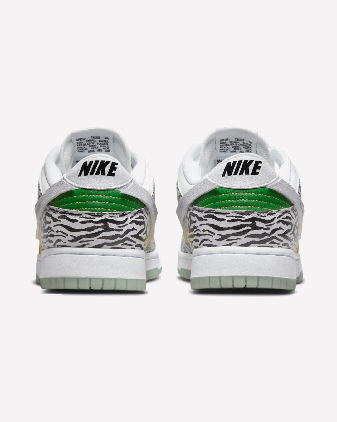Overkicks - Nike Dunk Low Doernbecher Zoe (DR7305-100) - detalle suela