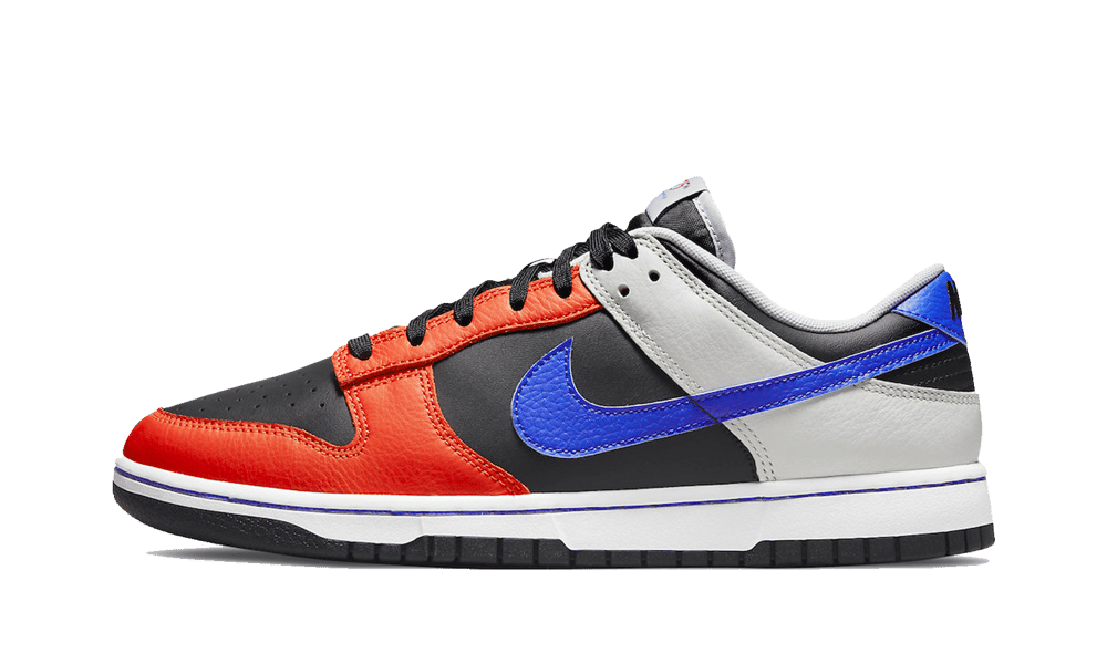 Overkicks - Nike Dunk Low EMB NBA 75th Anniversary Knicks (DD3363-002) - vista lateral