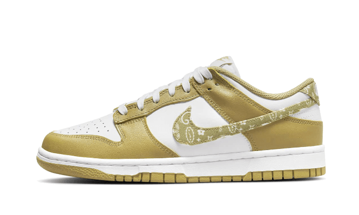 Overkicks - Nike Dunk Low Essential Paisley Pack Barley (DH4401-104) - vista lateral