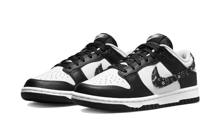 Overkicks - Nike Dunk Low Essential Paisley Pack Black (DH4401-100) - vista trasera