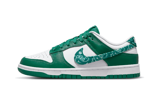 Overkicks - Nike Dunk Low Essential Paisley Pack Green (DH4401-102) - vista lateral