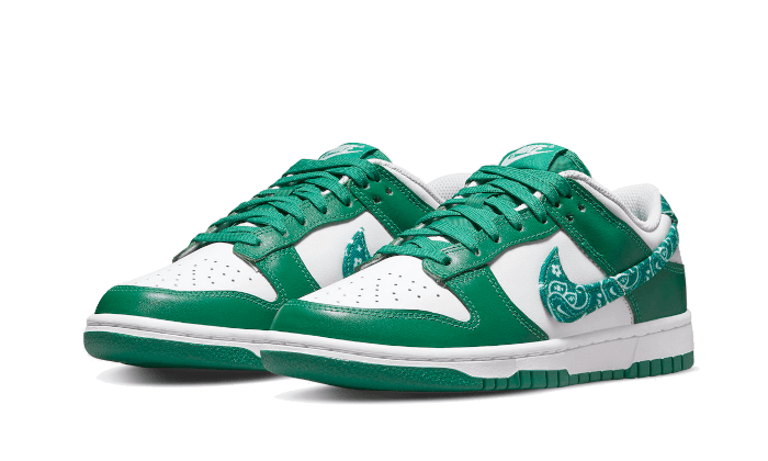 Overkicks - Nike Dunk Low Essential Paisley Pack Green (DH4401-102) - vista trasera