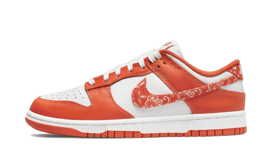 Overkicks - Nike Dunk Low Essential Paisley Pack Orange (DH4401-103) - vista lateral