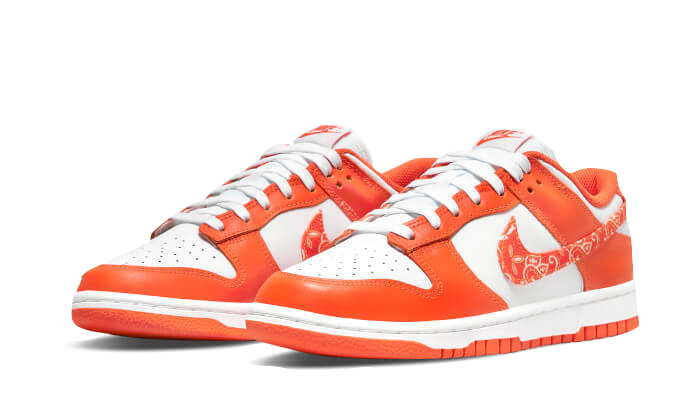 Overkicks - Nike Dunk Low Essential Paisley Pack Orange (DH4401-103) - vista trasera