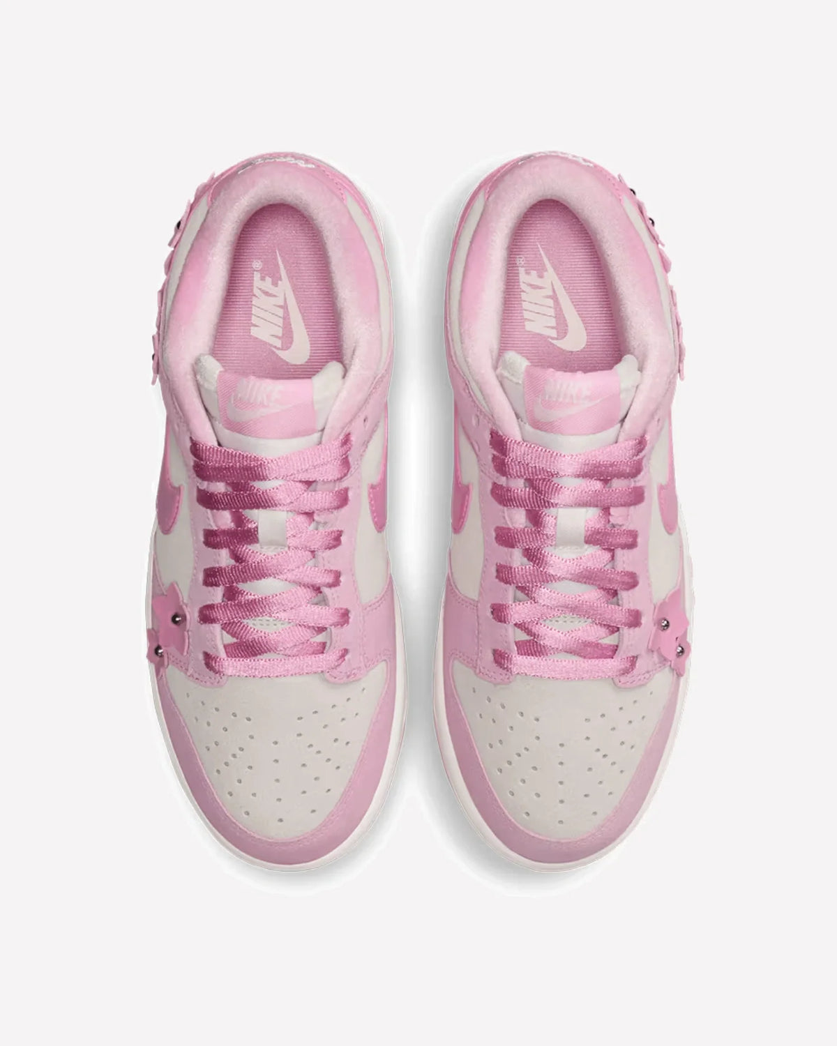 Overkicks - Nike Dunk Low Femme Pink Flower (Womens) (IV4726-600) - par completo