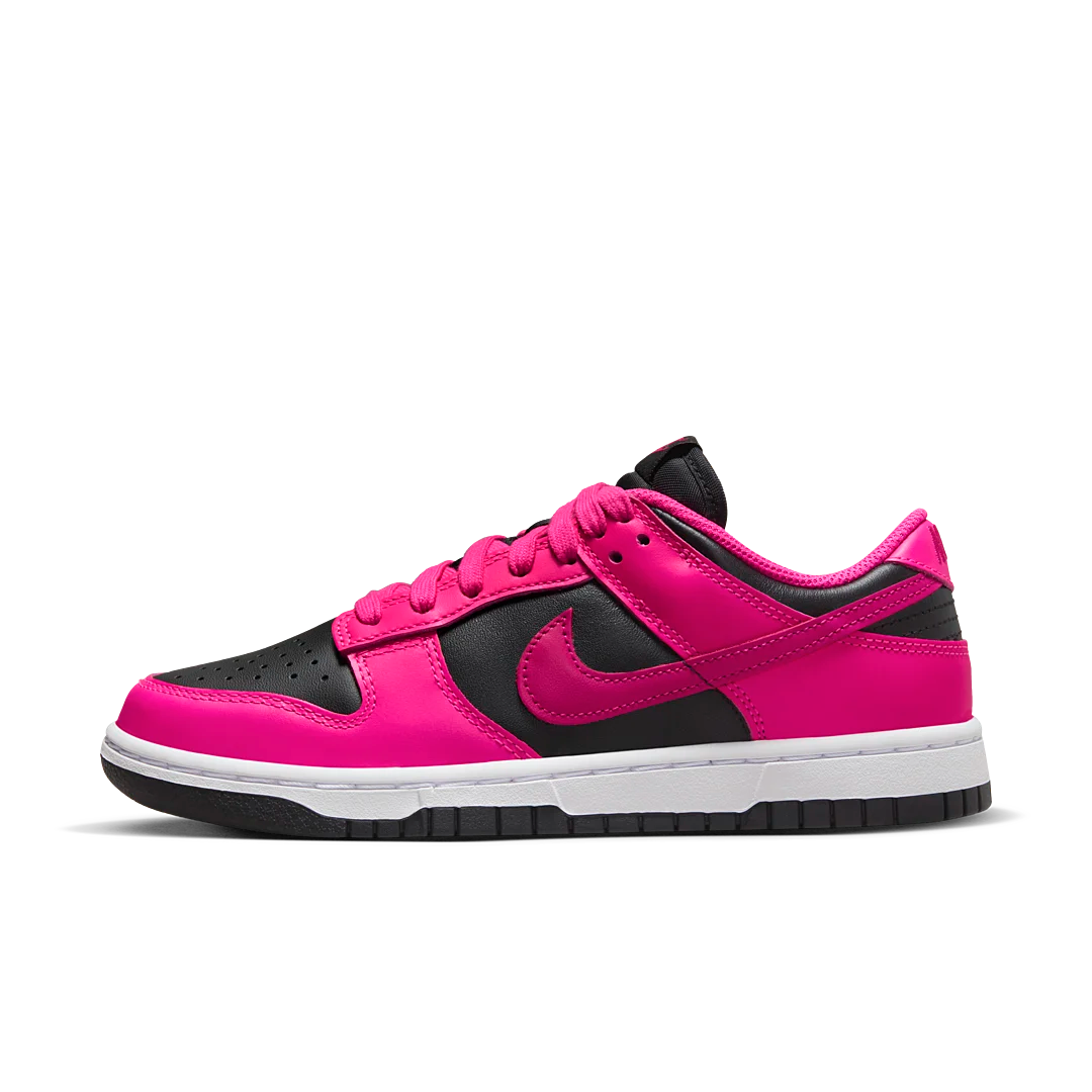 Overkicks - Nike Dunk Low Fierce Pink Black (DD1503-604) - vista lateral