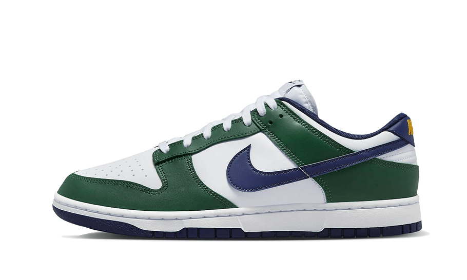 Overkicks - Nike Dunk Low Fir Midnight Navy (FV6911-300) - vista lateral