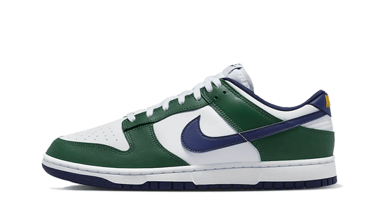 Overkicks - Nike Dunk Low Fir Midnight Navy (FV6911-300) - vista lateral