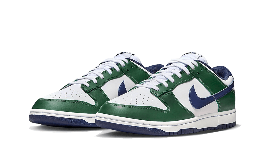 Overkicks - Nike Dunk Low Fir Midnight Navy (FV6911-300) - vista trasera
