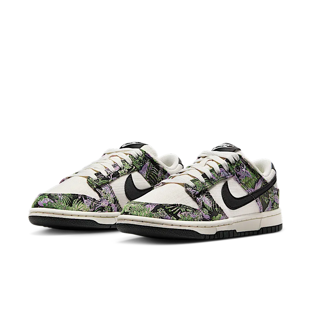 Overkicks - Nike Dunk Low Floral Tapestry (FN7105-030) - vista trasera