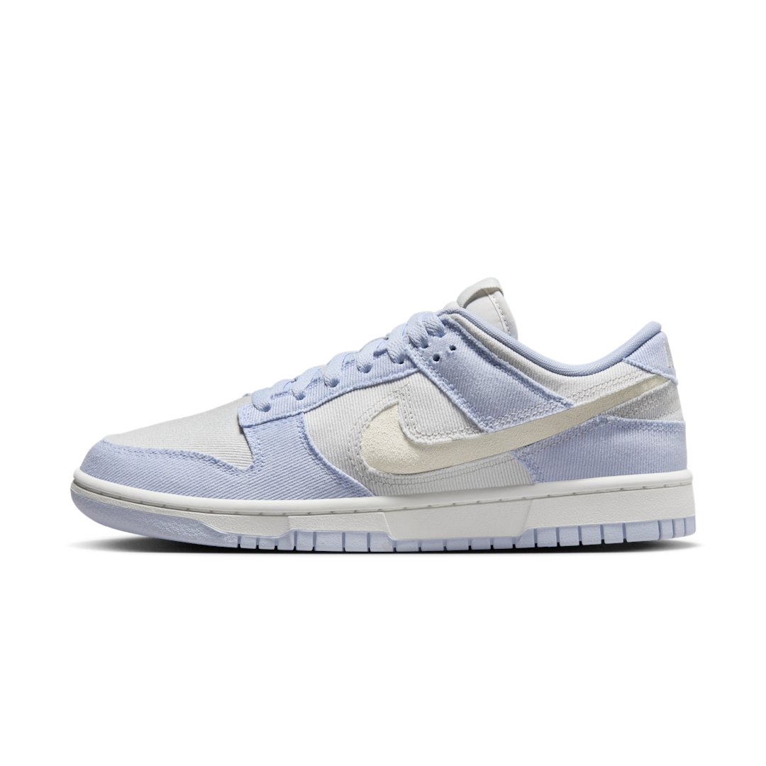 Overkicks - Nike Dunk Low Ghost Denim (HF1985-001) - vista lateral