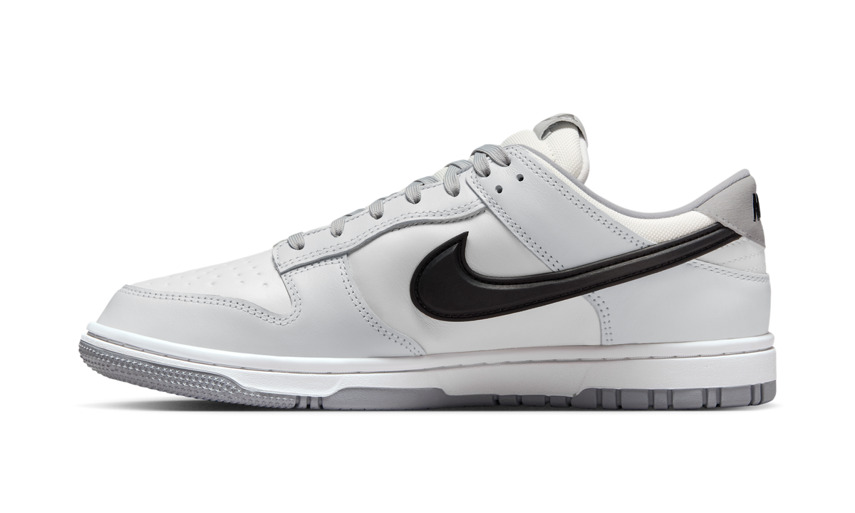 Overkicks - Nike Dunk Low Gore-Tex Summit White Light Smoke Grey (HQ2053-100) - vista lateral
