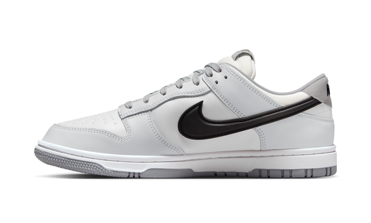 Overkicks - Nike Dunk Low Gore-Tex Summit White Light Smoke Grey (HQ2053-100) - vista lateral