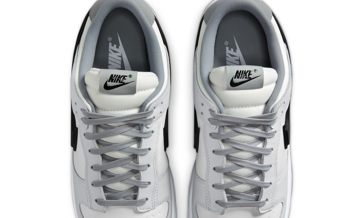 Overkicks - Nike Dunk Low Gore-Tex Summit White Light Smoke Grey (HQ2053-100) - vista superior