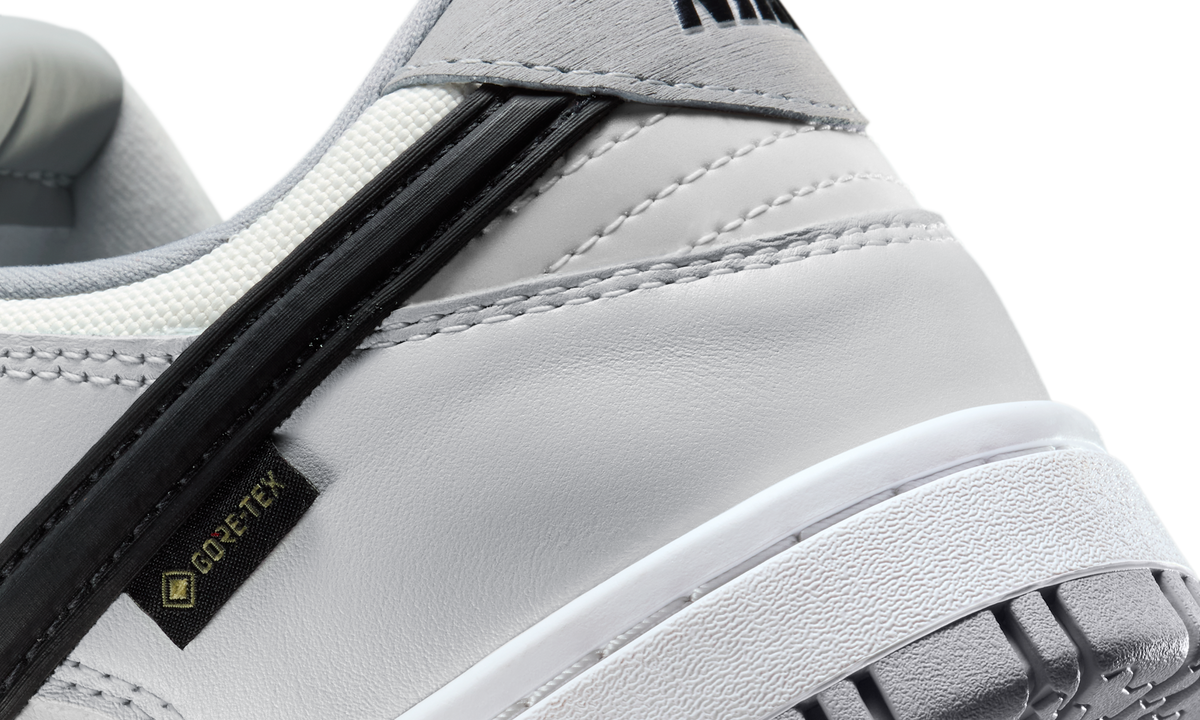 Overkicks - Nike Dunk Low Gore-Tex Summit White Light Smoke Grey (HQ2053-100) - detalle