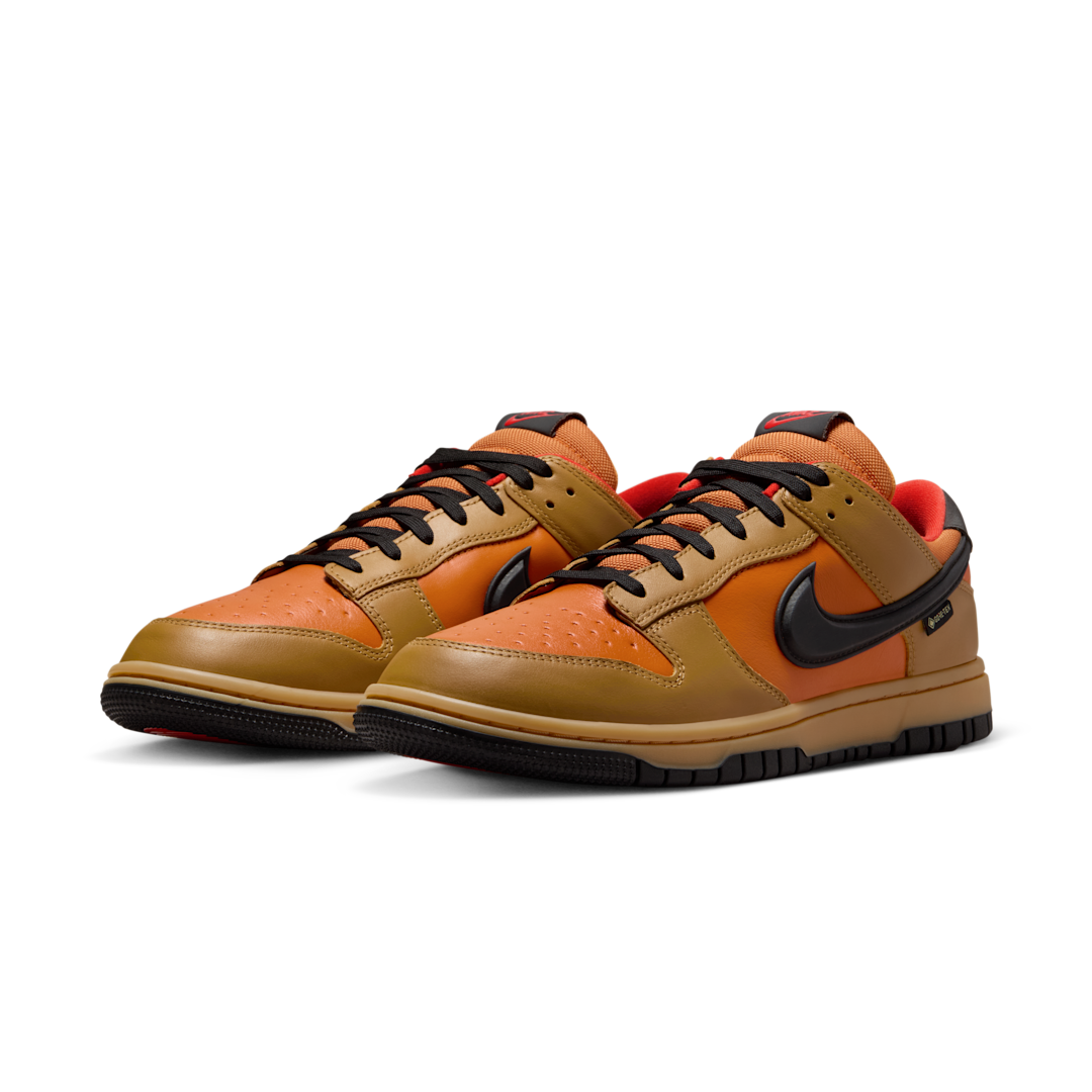 Overkicks - Nike Dunk Low Gore-Tex Wheat Ceramic (HQ2053-700) - vista trasera