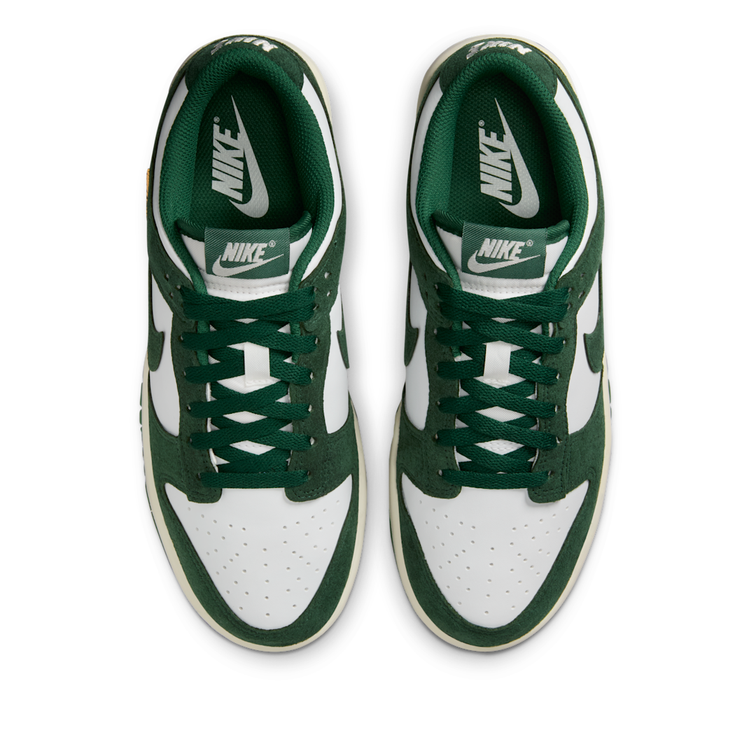 Overkicks - Nike Dunk Low Gorge Green Gold Mini Swoosh (IB4417-100) - par completo