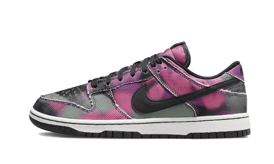 Overkicks - Nike Dunk Low Graffiti Pink (DM0108-002) - vista lateral