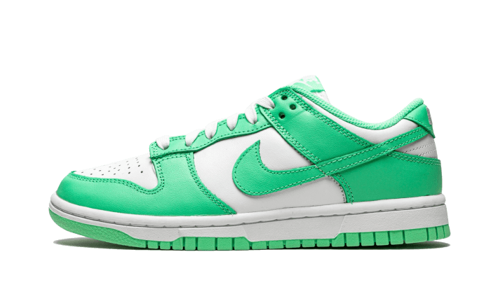 Overkicks - Nike Dunk Low Green Glow (DD1503-105) - vista lateral