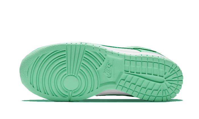 Overkicks - Nike Dunk Low Green Glow (DD1503-105) - detalle suela