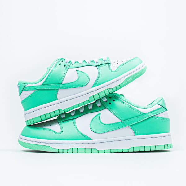 Overkicks - Nike Dunk Low Green Glow (DD1503-105) - detalle talón