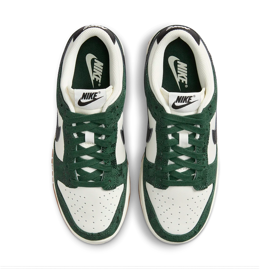 Overkicks - Nike Dunk Low Green Snake (FQ8893-397) - vista trasera