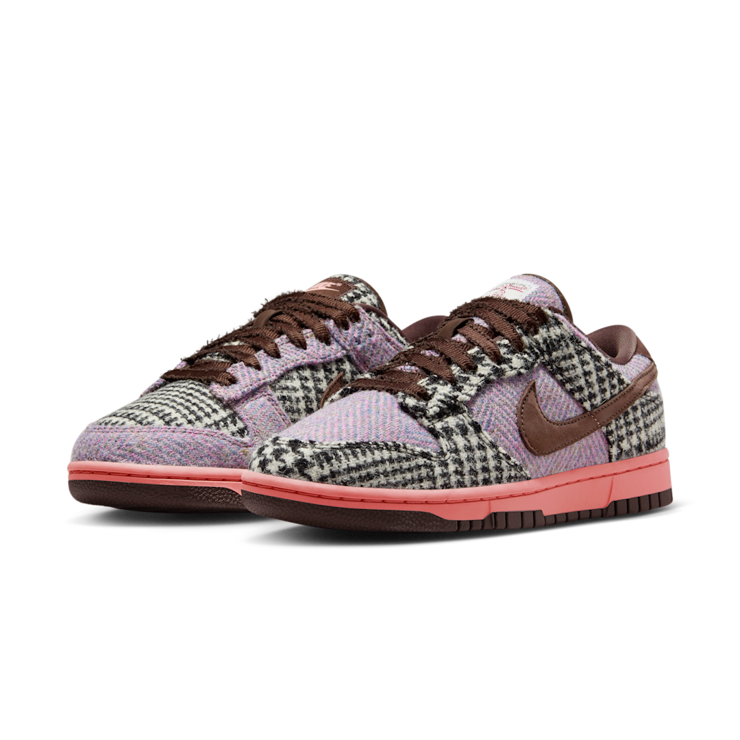 Overkicks - Nike Dunk Low Harris Tweed Purple Pink (HQ5036-902) - vista trasera