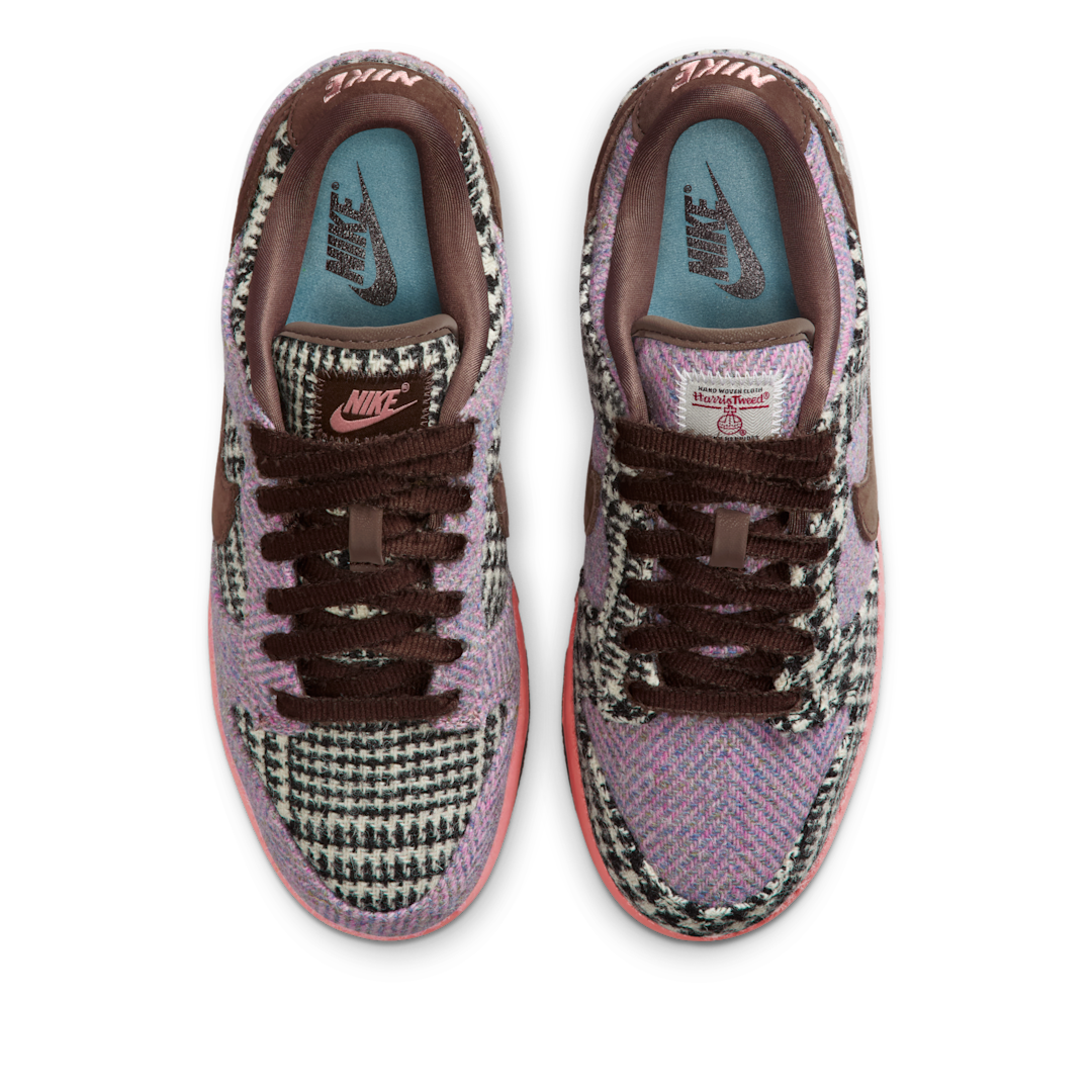 Overkicks - Nike Dunk Low Harris Tweed Purple Pink (HQ5036-902) - par completo