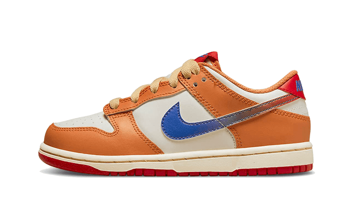 Overkicks - Nike Dunk Low Hot Curry Game Royal (DH9765-101) - vista lateral