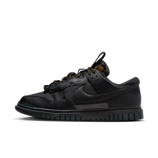 Overkicks - Nike Dunk Low Jumbo Black Bronzine (FB8894-001) - vista lateral