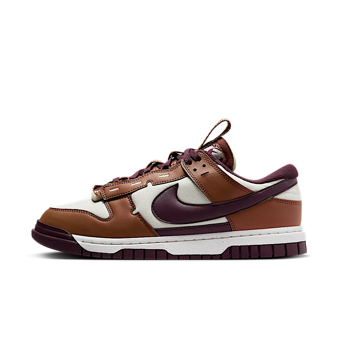 Overkicks - Nike Dunk Low Jumbo Light British Tan (FQ8248-200) - vista lateral