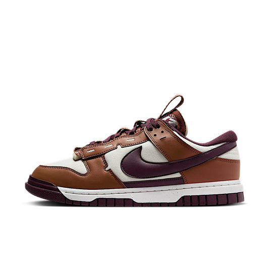 Overkicks - Nike Dunk Low Jumbo Light British Tan (FQ8248-200) - vista lateral