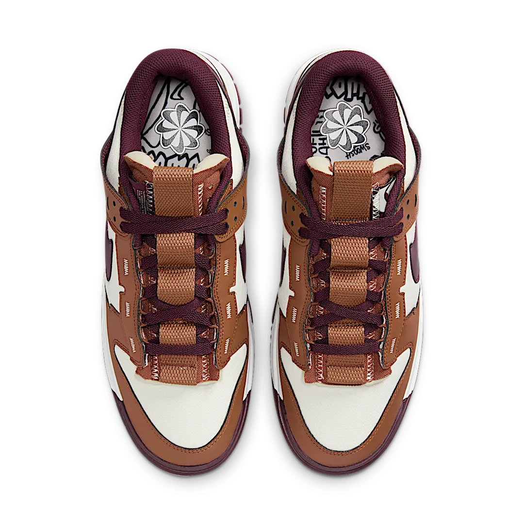 Overkicks - Nike Dunk Low Jumbo Light British Tan (FQ8248-200) - par completo