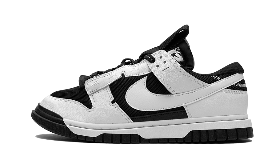 Overkicks - Nike Dunk Low Jumbo Reverse Panda (DV0821-002) - vista lateral