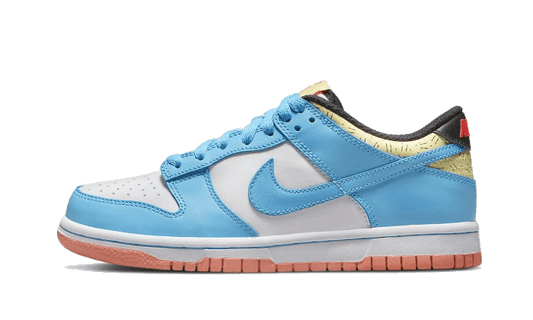 Overkicks - Nike Dunk Low Kyrie Irving Baltic Blue (DN4179-400) - vista lateral