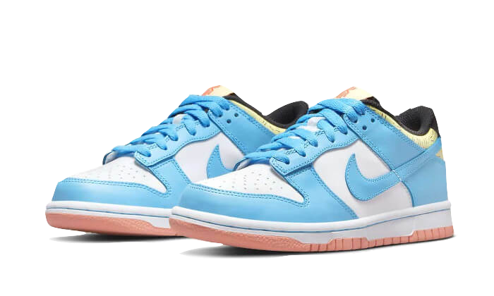 Overkicks - Nike Dunk Low Kyrie Irving Baltic Blue (DN4179-400) - vista trasera