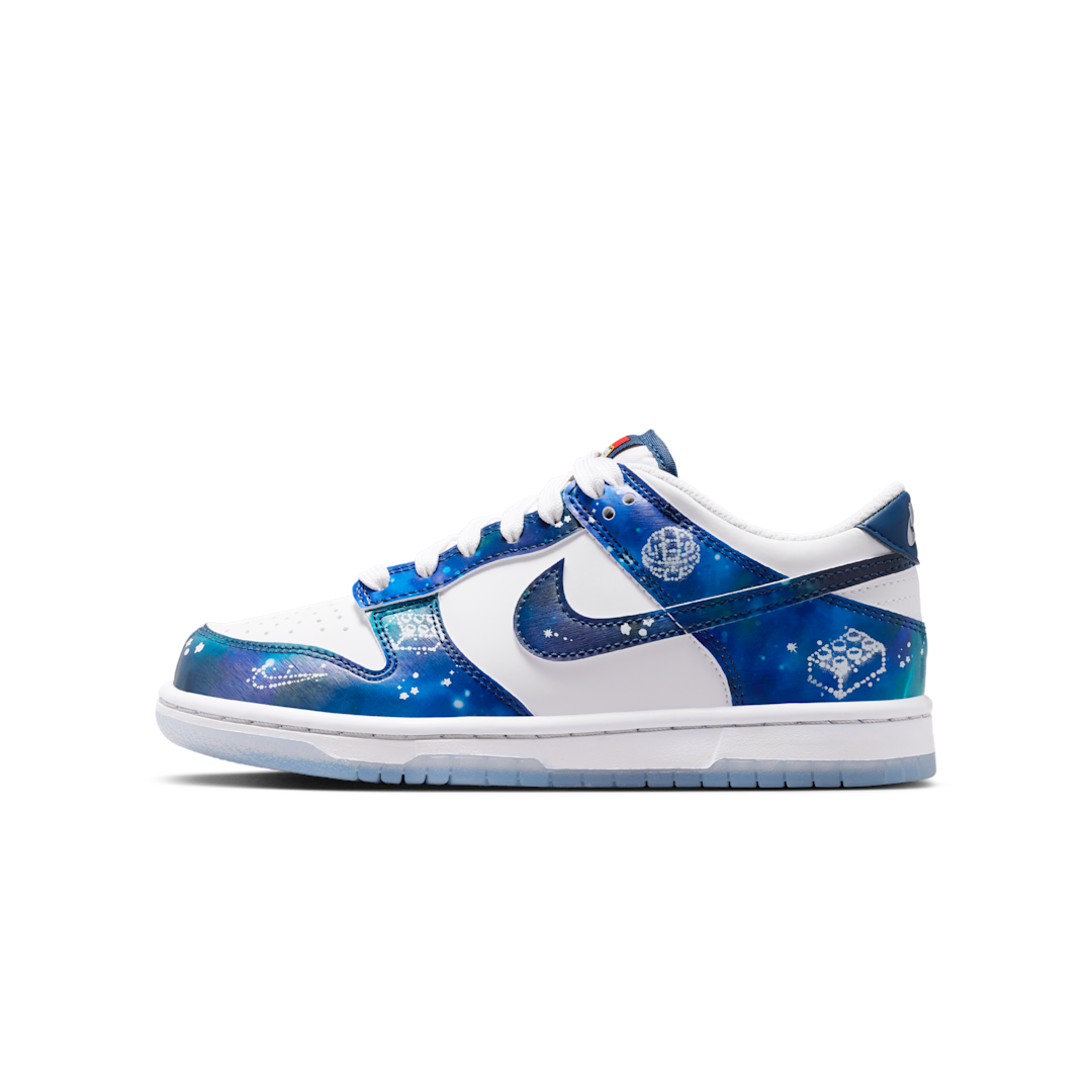 Overkicks - Nike Dunk Low LEGO Galaxy (GS) (IM1448-100) - vista lateral