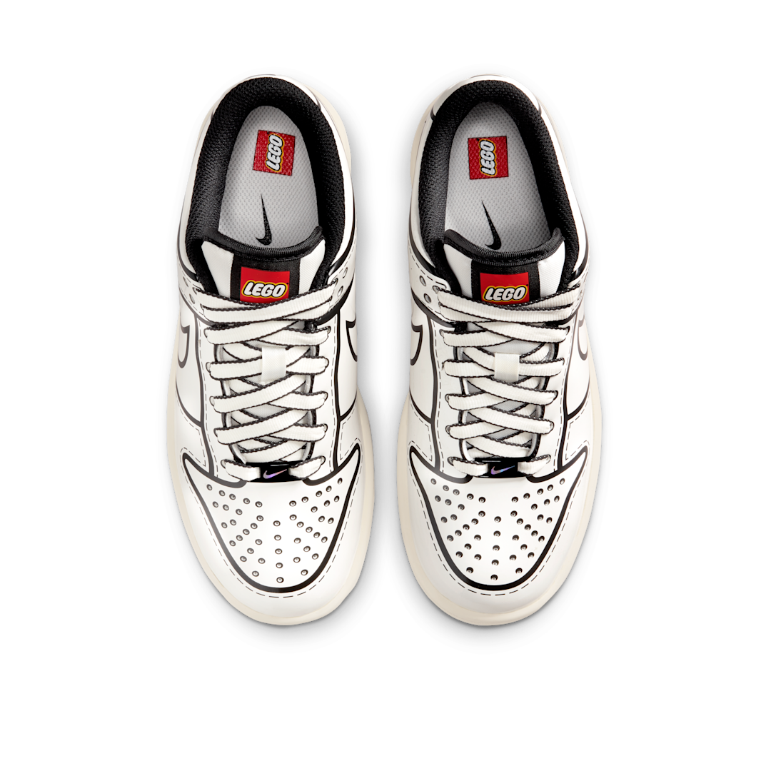 Overkicks - Nike Dunk Low LEGO Sail (IF2117-100) - par completo
