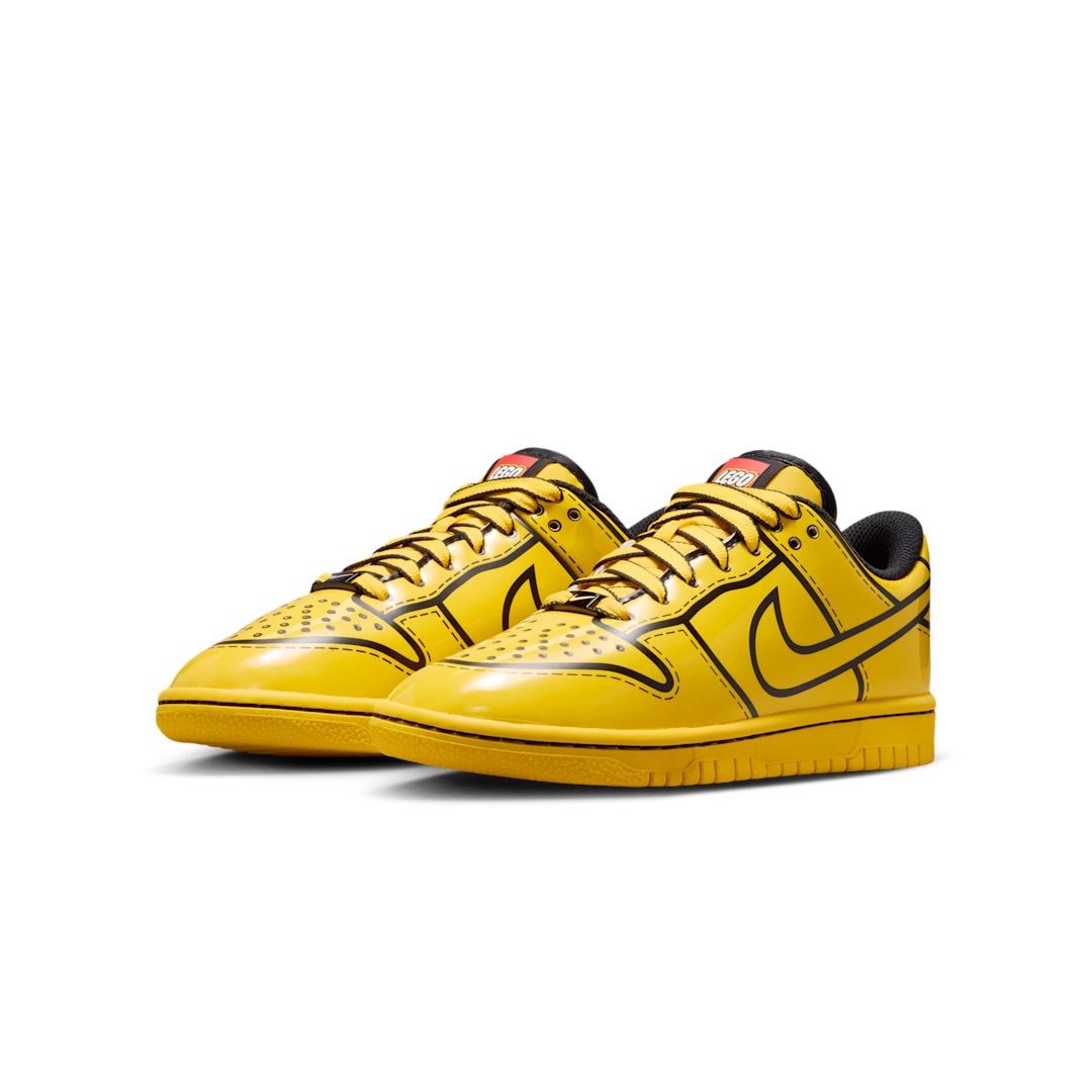 Overkicks - Nike Dunk Low LEGO Tour Yellow (IF2117-700) - vista trasera