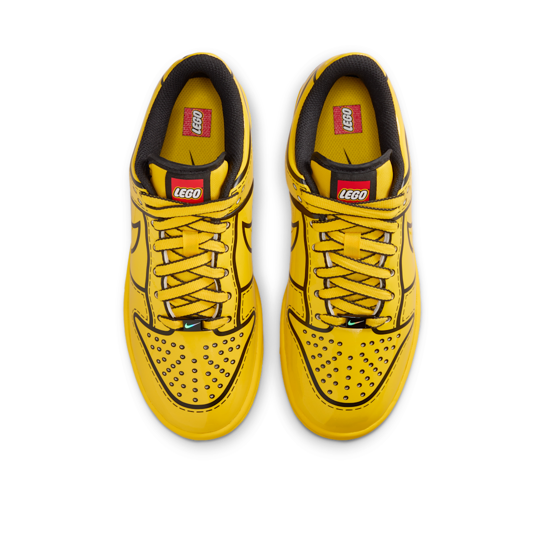 Overkicks - Nike Dunk Low LEGO Tour Yellow (IF2117-700) - par completo