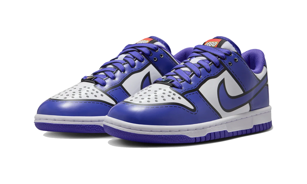 Overkicks - Nike Dunk Low LEGO White Bright Concord (GS) (IF2117-102) - imagen 2