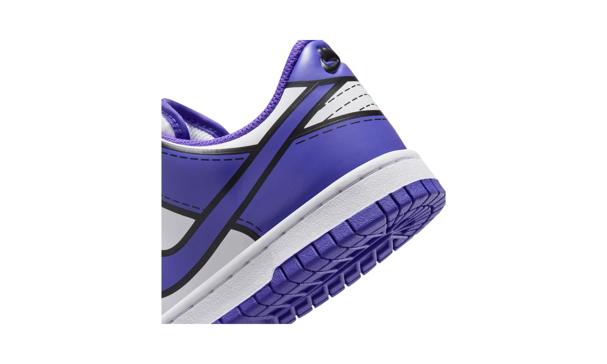 Overkicks - Nike Dunk Low LEGO White Bright Concord (GS) (IF2117-102) - imagen 8