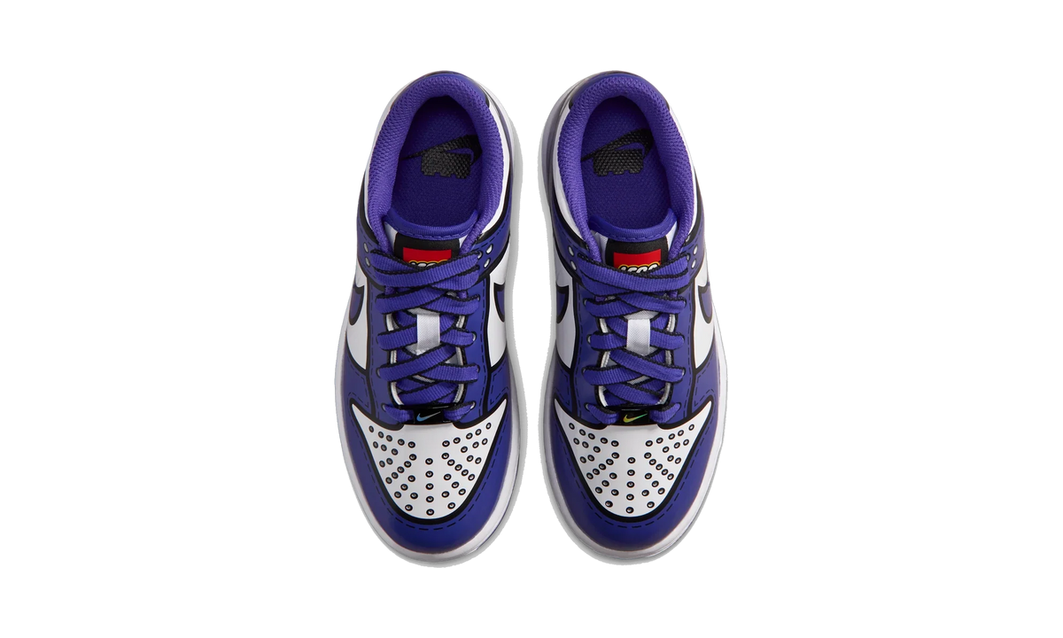 Overkicks - Nike Dunk Low LEGO White Bright Concord (PS) (II7288-102) - imagen 5