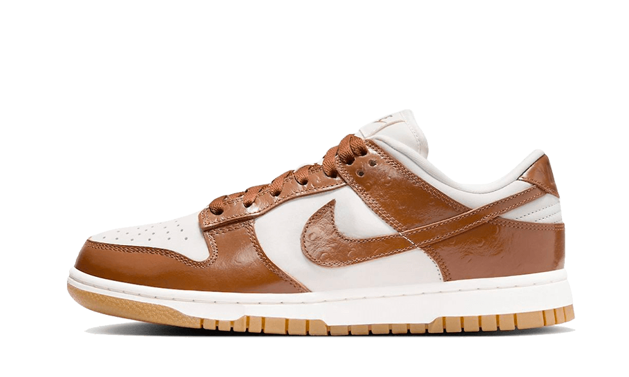 Overkicks - Nike Dunk Low LX Ale Brown Ostrich (FJ2260-001) - vista lateral