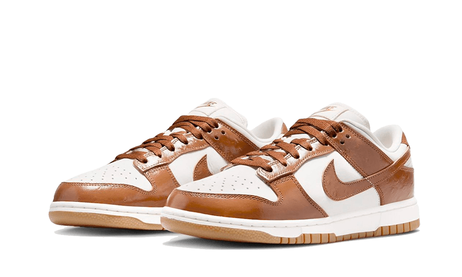 Overkicks - Nike Dunk Low LX Ale Brown Ostrich (FJ2260-001) - vista trasera