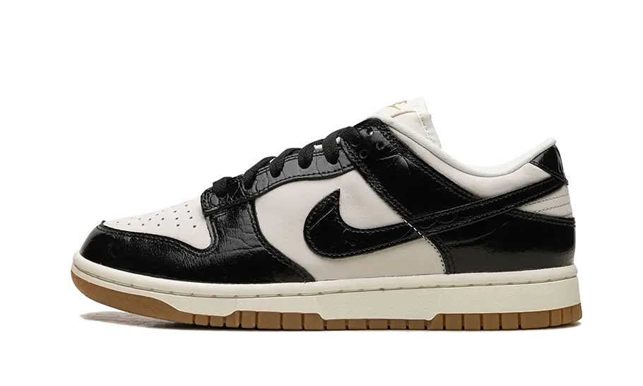 Overkicks - Nike Dunk Low LX Black Croc (FJ2260-003) - vista lateral