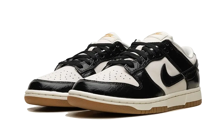 Overkicks - Nike Dunk Low LX Black Croc (FJ2260-003) - vista trasera