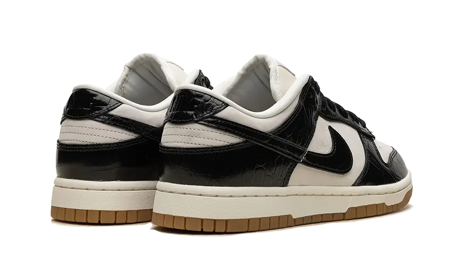 Overkicks - Nike Dunk Low LX Black Croc (FJ2260-003) - par completo